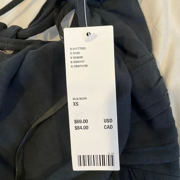 Urban Outfitters Halter Tie Back Mini Dress - Black - Picture 4 of 6